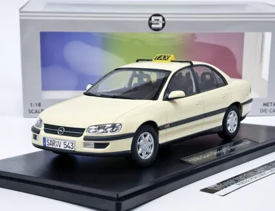 Obrázek produktu pro Opel Omega B (1996) *German Taxi* ivory Triple9 1:18