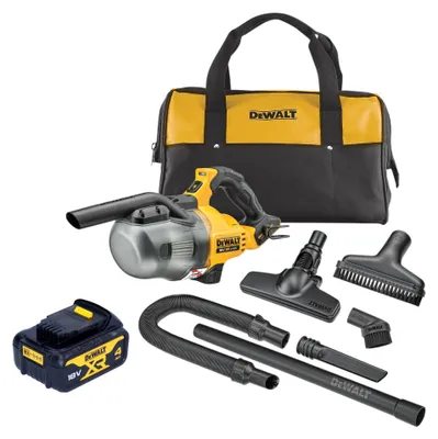 Produktbild von DeWalt DCV 501 LN Akku Stabsauger 18 V 0,7 l Staubklasse L + 1x Akku 4,0 Ah - ohne Ladegerät