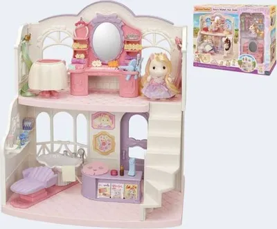 Produktbild von Sylvanian Pony Friseursalon mit Figur