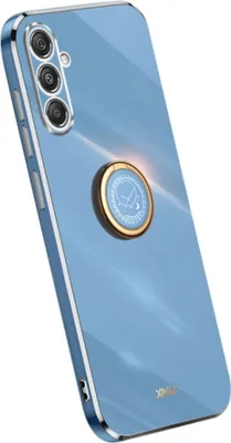 Produktbild von Silikon Hülle mit Ringhalter für Samsung Galaxy S23 FE 5G (Bunt) Blau