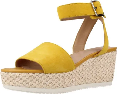 Produktbild von Geox Damen Klassische Sandalen D25SMA 00021 C2006 Farbe: Gelb Größe: 39