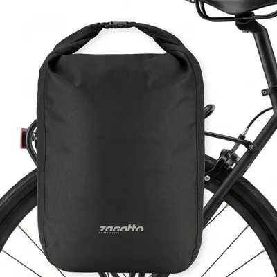 Zdjęcie produktu dla Sakwa rowerowa torba na bagażnik wodoodporna boczna tylna pojemna ZAGATTO