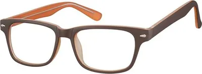 Obrázek produktu pro Klasické brýle Sunoptic CP156B s čirým rámečkem a hnědými skly