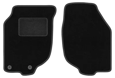 Immagine prodotto di Tappetini anteriori in moquette per Rover 25 1999-2005 (hatchback) – 2 pezzi, neri, su misura – Wielganizator LUX