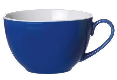 Immagine prodotto di Ritzenhoff & Breker Doppio Obere, Obertasse, Kaffeebecher, Teetasse, Tee Tasse, Porzellan, Indigoblau, 200 ml, 63882