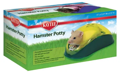 Produktbild von Kaytee, Hamstertöpfchen, Hamster-, Gerbil- & Nager-Toilette, inklusive Streu und