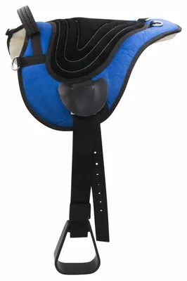 Produktbild von AMKA Soft Seat Bareback Pad Reitpad Reitkissen weich gepolstert mit Sattelgurt Pony