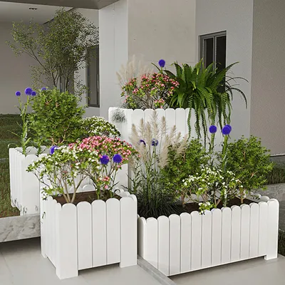 Produktbild von 360Home Blumenkasten Pflanzkasten für Terasse und Balkon C:80*30*30cm【BR833】
