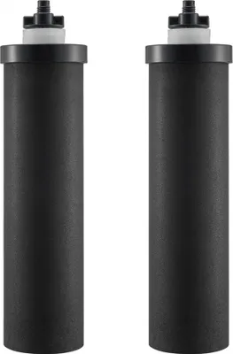 Image de Remplacement du filtre à eau - Système de filtration par gravité en 2 parties - Filtre à charbon actif - Accessoires pour systèmes d'eau