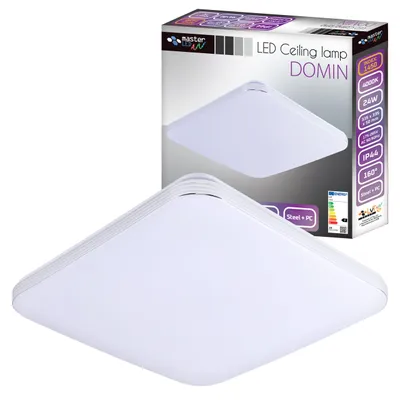 Produktbild von MasterLED LED-Deckenleuchte 24W 4000K 1680lm IP44 quadratisch für Bad und Flur