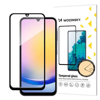 Zdjęcie produktu dla Szkło Hartowane Wozinsky Full Glue Z Czarną Ramką Do Samsung A25