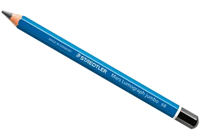 Image de STAEDTLER Bleistift Mars Lumograph jumbo 6B Sechskant