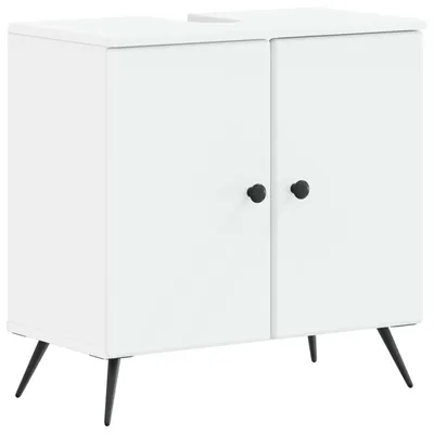 Productafbeelding van vidaXL Wastafelmeubel BREDA, wit, 59,5 x 31,5 x 59 cm, van houtvezel