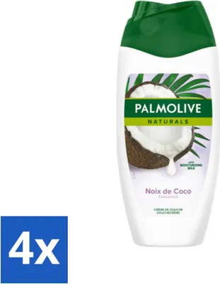 Zdjęcie produktu dla Palmolive Naturals - Krem pod prysznic - Kokos - 250 ml - opakowanie ekonomiczne - 4 szt
