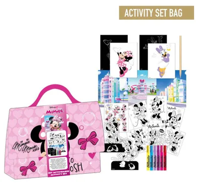 Obrázok produktu pre Sada tašiek Disney Minnie na vyfarbenie