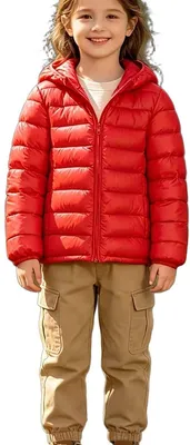 Productafbeelding van Currero Winterjas Meisjes Rood 4-5Y