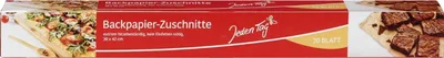 Produktbild von Jeden Tag Backpapier Zugeschnitten 38 x 42cm – Backpapier-Zuschnitte