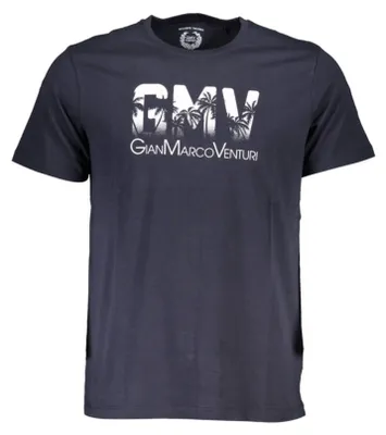 Produktbild von GIAN MARCO VENTURI Herren KURZARM-T-SHIRT Blau AU00786ITALO_DCE19FB_BLUNIGHTBL : Größe - L Größe: L
