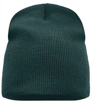 Produktbild von Myrtle Beach MB7580 | Beanie No. 1 / Doppelt gestrickt - Farbe: Dark Green - Größe: One Size