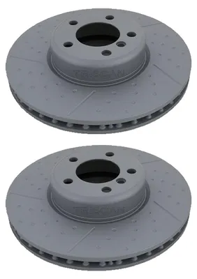 Produktbild von 2 Bremsscheiben gelocht innenbelüftet Ø 340 mm TRISCAN für u.a. BMW 1er