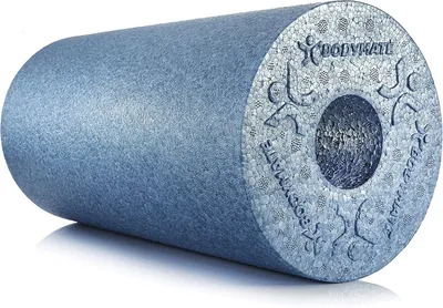 Imagen del producto de Rodillo de fascia, dureza media, 30 cm de largo, 15 cm de diámetro, para masajes musculares
