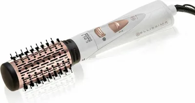Produktbild von Bellissima GH18 1100, Heißluftbürste, Warm, Gerade fassförmig, Alle Haare, Trockenes / Nasses Haar, Schwarz, Roségold, Weiß