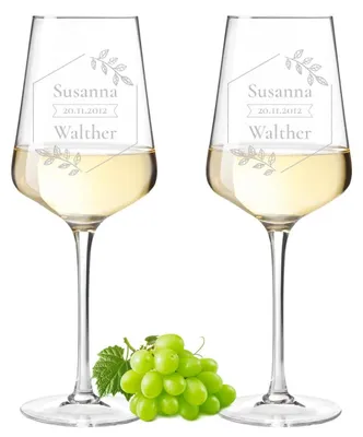 Productafbeelding van Set van 2 Gegraveerde Wijnglazen 560 ml