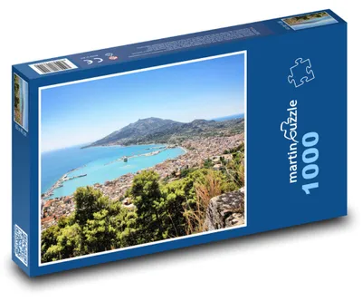 Zdjęcie produktu dla Puzzle 1000 Zakynthos - port i wyspa - martinpuzzle