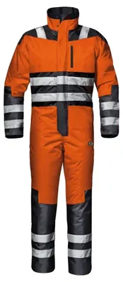 Immagine prodotto di Tuta di sicurezza da uomo Sir Safety Rovaniemi, impermeabile e riflettente, arancione/blu, XXL, arancione/blu ad alta visibilità