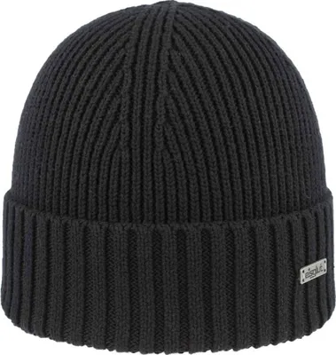 Eisglut Herren Mütze Hanseng Organic Cotton in schwarz