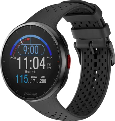 Obrázok produktu pre POLAR Pacer Pro - Carbon gray - intelligente Uhr mit Band - grau - Bandgröße: S/L - Anzeige 3 cm (1.2")
