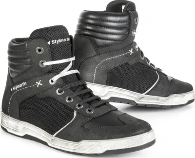 Produktbild von Stylmartin Atom Motorradschuhe (Black/White,41)