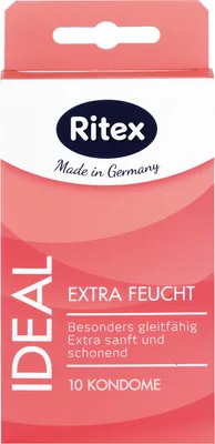 Produktbild von Ritex Ideal extra feuchte Kondome, 10 St. Kondome