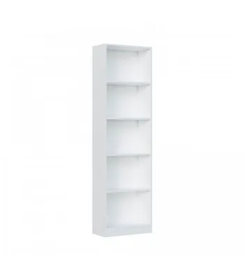 Produktbild von Bücherregal - Weiße Bibliothek 25x52x180h cm