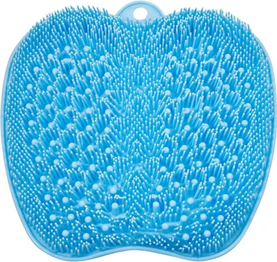 Productafbeelding van Grote voetenspons voor gebruik onder de douche. Voetreiniger om eelt en dode huid te verwijderen. Voetmassage mat