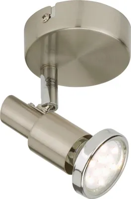 Immagine prodotto di Lampada da parete a LED lampada da soffitto orientabile e inclinabile GU10 3W Ø8cm Briloner