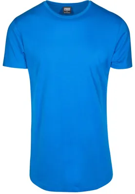 Produktbild von Urban Classics Herren Shaped Long Tee T-Shirt, Blau (brightblue), L