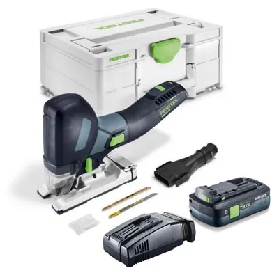 Produktbild von FESTOOL Akku-Pendelstichsäge PSC 500 EB-Basic + Akkupack BP 18 TBX 4 C-ASI + SCA 16 - 576959_C