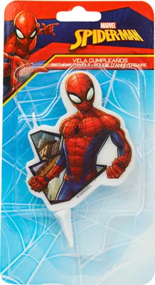 Produktbild von Geburtstagskerze Spiderman 7,5 cm