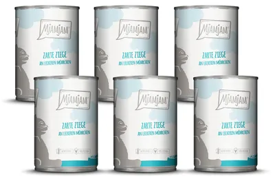 Zdjęcie produktu dla Mjamjam 400gx6 delikatna koza i marchewka Cat