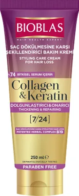Obrázek produktu pro Bioblas Stylingový kondicionér s kolagenem a keratinem 250 ml