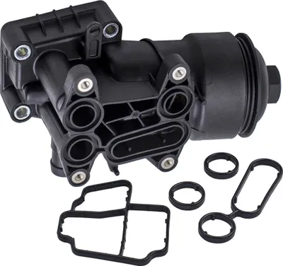 Produktbild von Ölfilter Gehäuse Deckel mit Dichtung for VW Golf 6 Caddy 4 Jetta 4 03L115389B