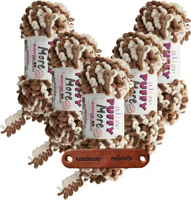 Produktbild von 5 x ALIZE Puffy More 6563 mit Label