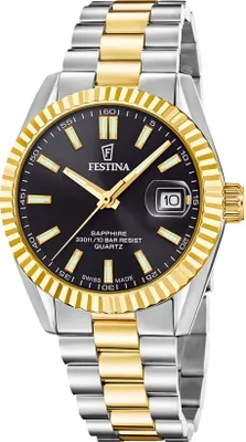 Produktbild von Festina SWISS MADE CLASSIC STEEL F20085/C Herrenarmbanduhr