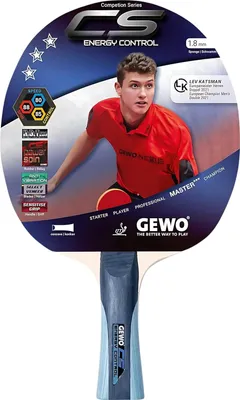 Produktbild von Tischtennisschläger Profi Allround GEWO CS Energy Control - Tischtennis Schläger