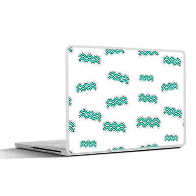 Produktbild von MuchoWow® Laptop Aufkleber Sticker Cover Wassermann - Astrologie - Tierkreiszeichen - Design 25x18 cm - Laptop-Deko