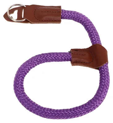 Immagine prodotto di Cinghia da polso per fotocamera, cordino rotondo, gancio a sgancio rapido per fotocamere reflex digitali (DSLR) e fotocamere mirrorless, viola