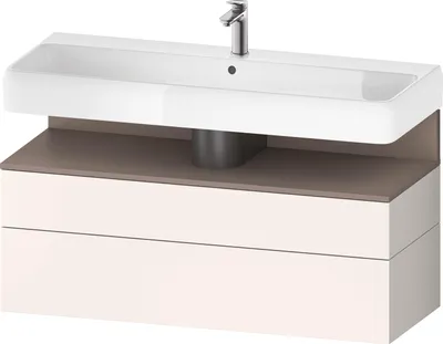 Produktbild von DURAVIT QA4396043840010 QTG WTU WH Ek. 1190x470x590 Wß Smt H