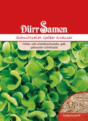 Artikelbild 1 von 'Schnittsalat Gelber Krauser' aus der Kategorie Salatsamen