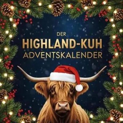 Produktbild von Der Highland-Kuh-Adventskalender